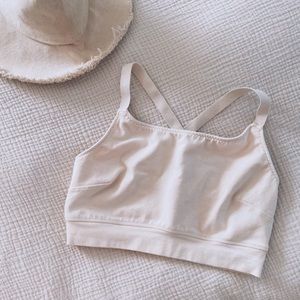 Pansy Sports Bra in Natural sz XL